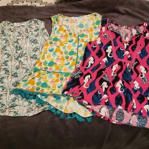 THREE Crown and ivy tops